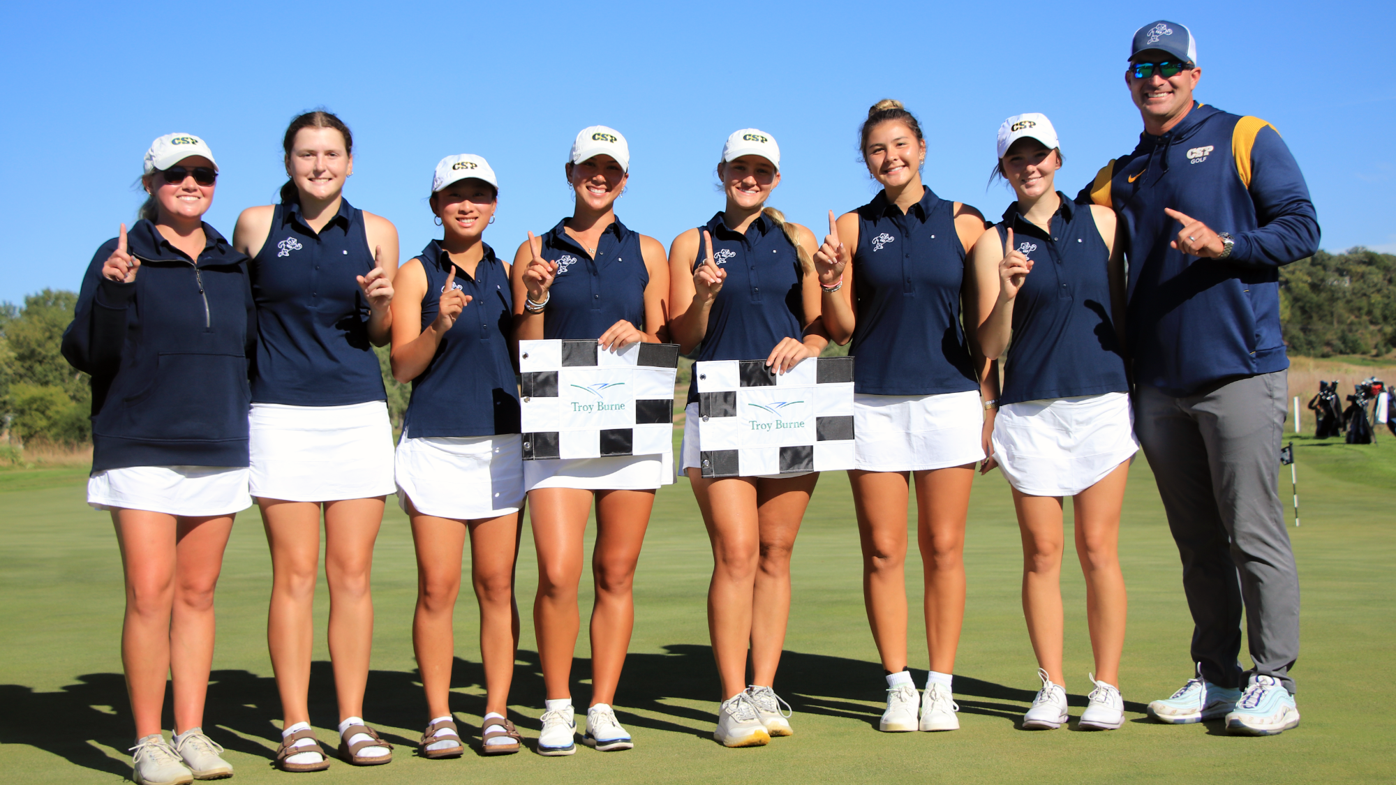 2026 women's golf team photo Fall Brawl