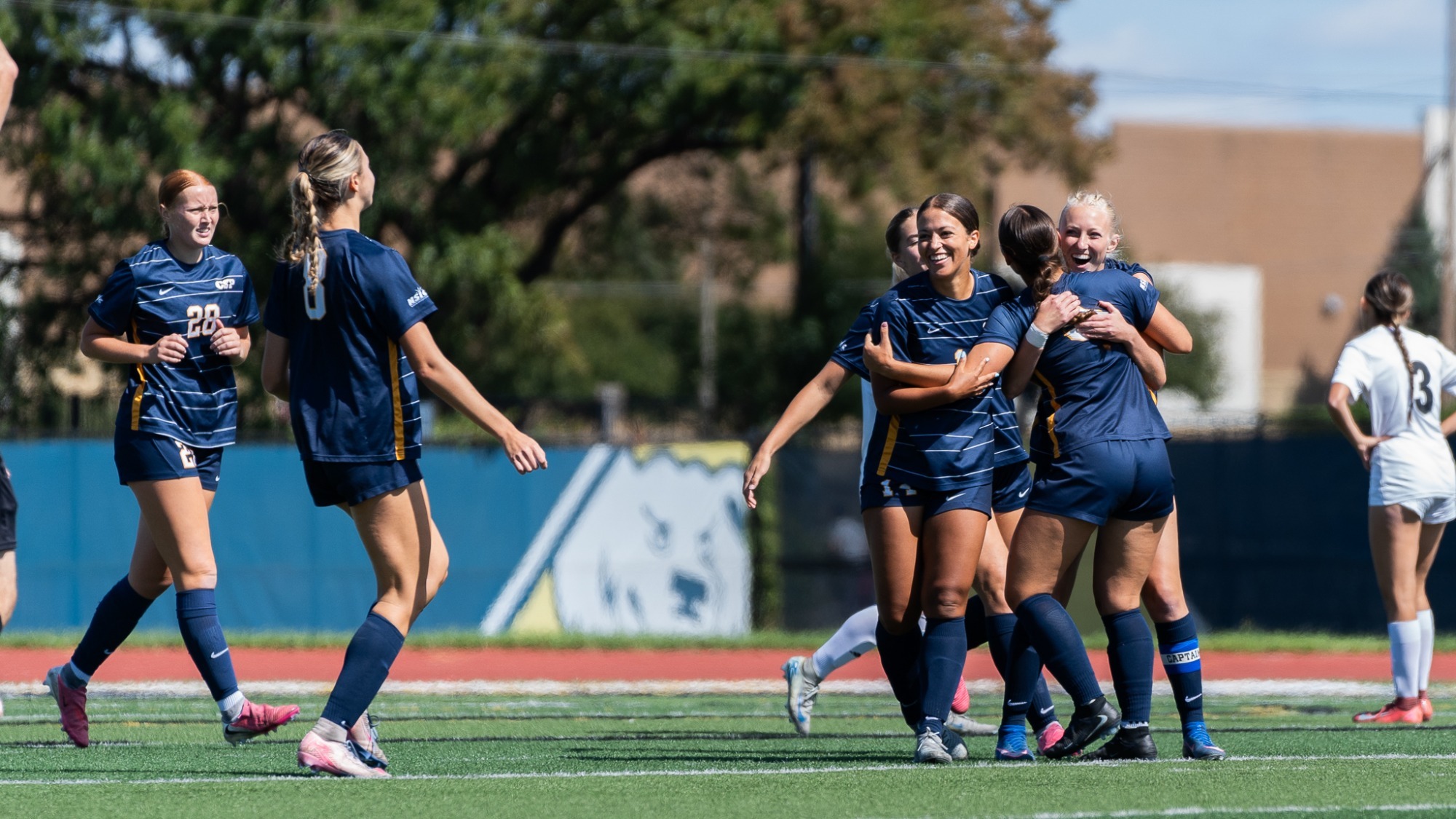 Golden Bears Soccer Celebration vs. Jamestown 