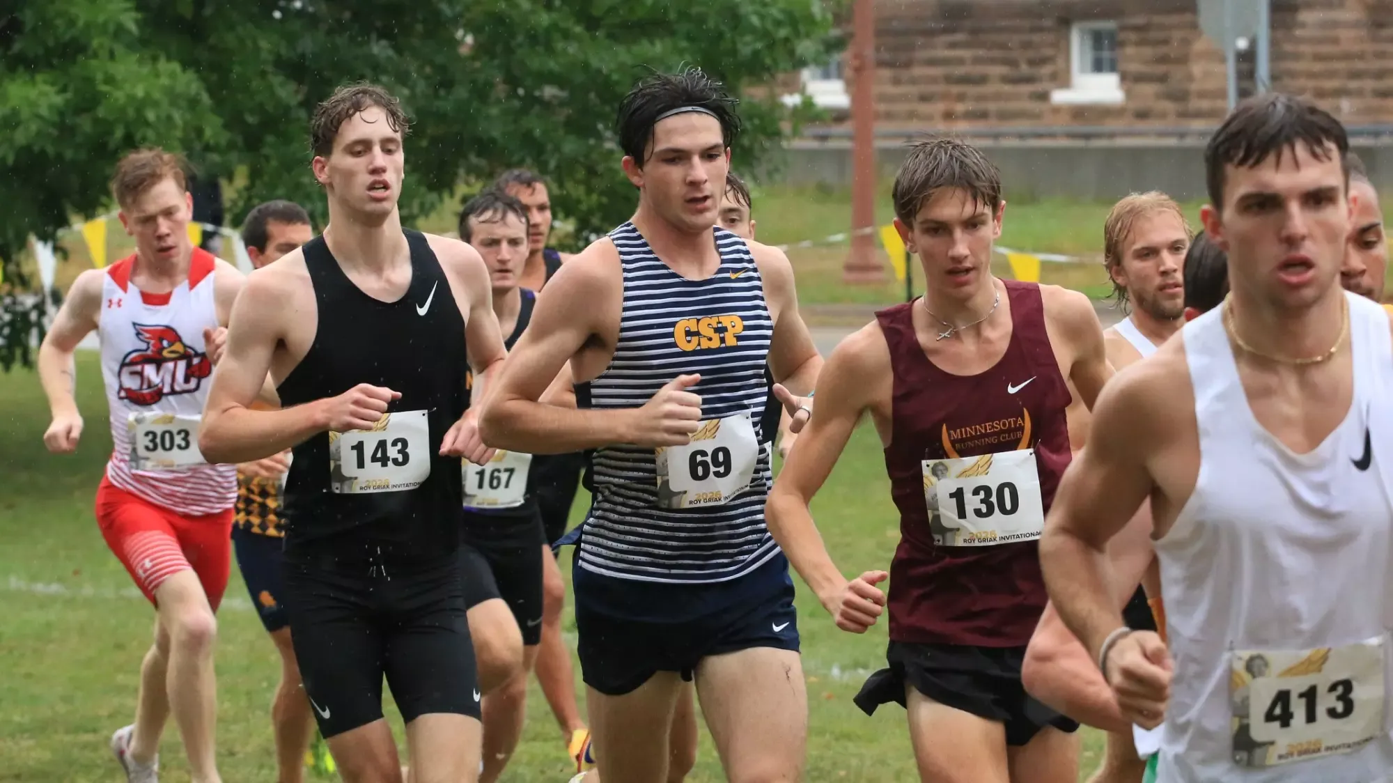 Travis Tock at 2026 Roy Griak Invite