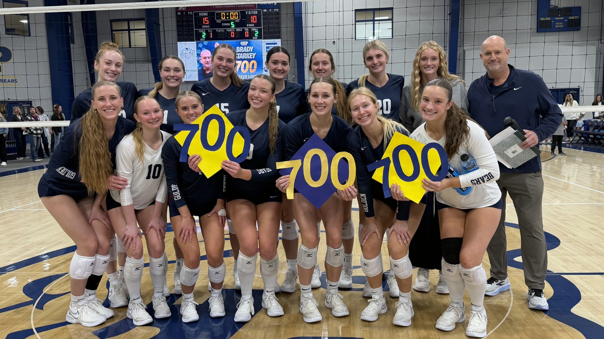 VB team Brady Starkey 700th win photo