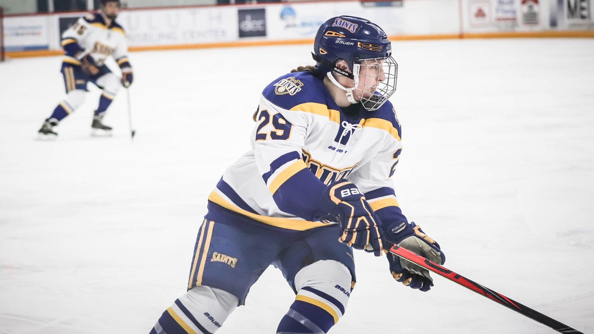 Huseby and Women’s Hockey Shuts Out the LumberJills The College of St