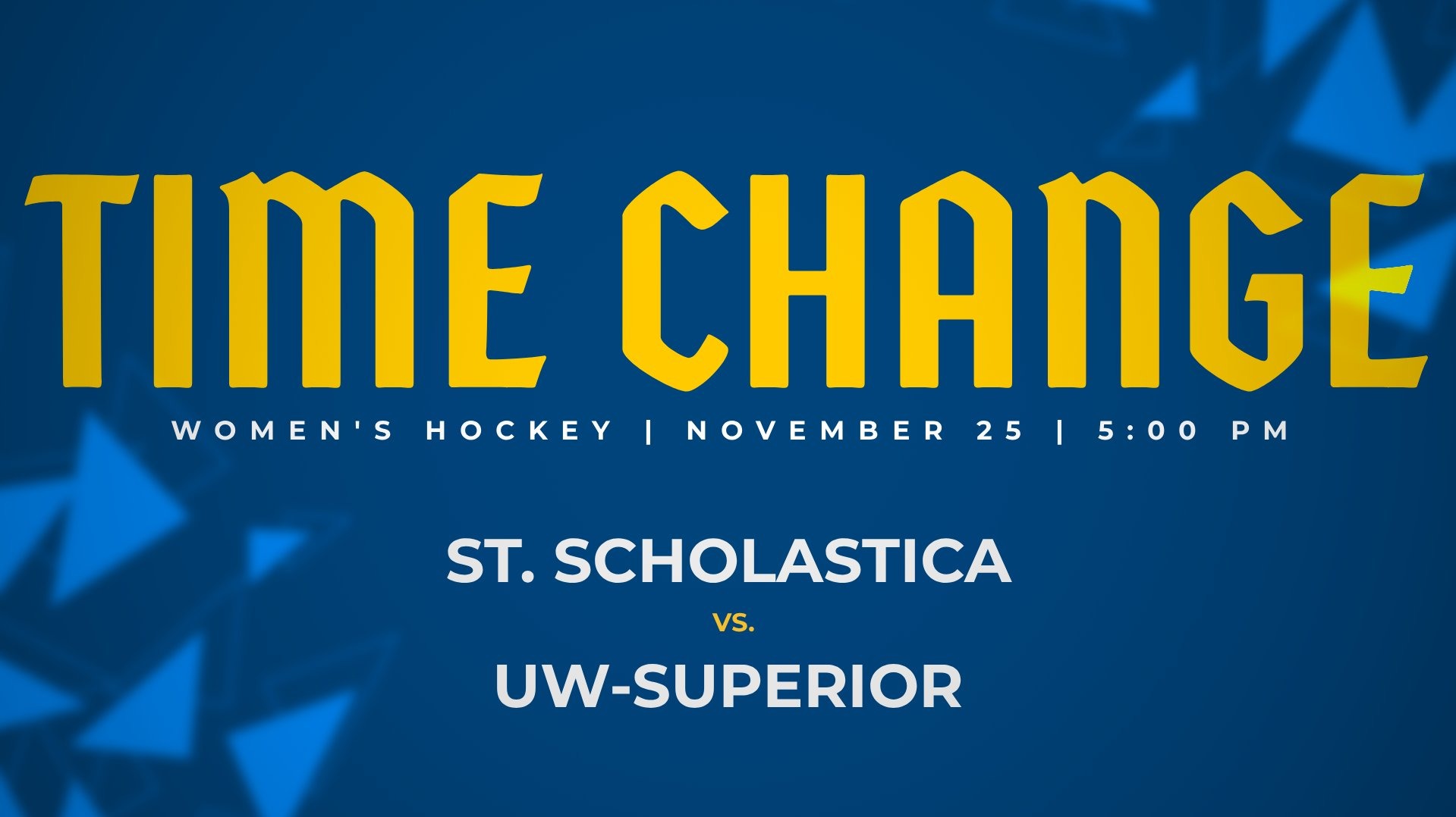 Time Change vs. UW-Superior