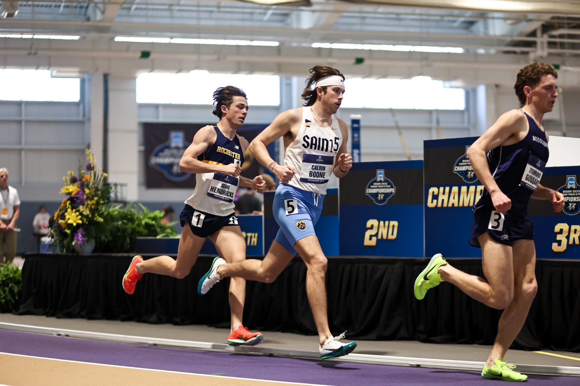 Calvin Boone Mile Run at 2025 Indoor T&F Nationals
