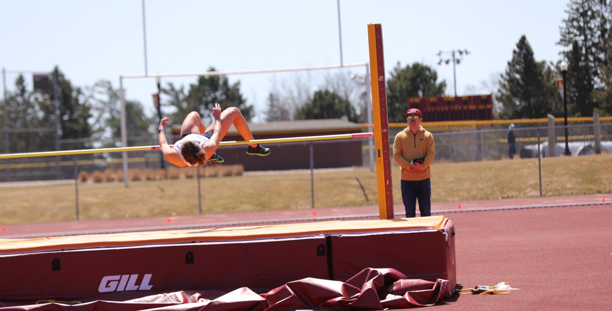 Toria Stampe High Jumping