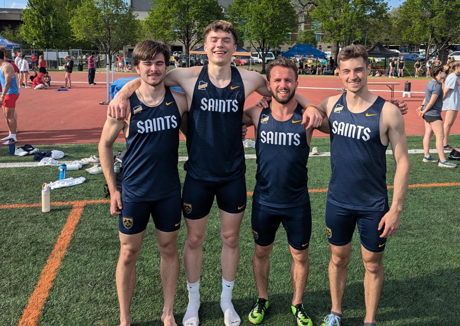 Men's Track and Field Outdoor 4x400m Relay School Record