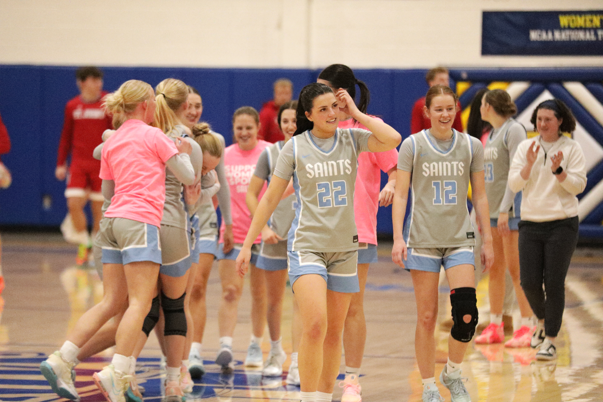 Women's Basketball win over CSB