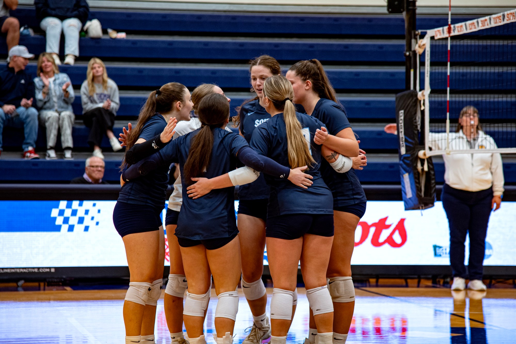 Volleyball huddle