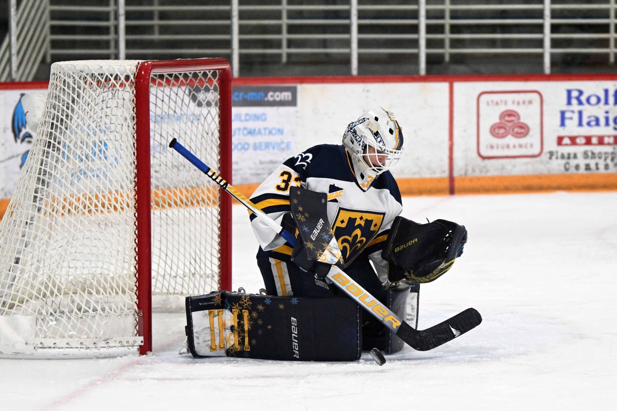 Makenzie Cole goaltending