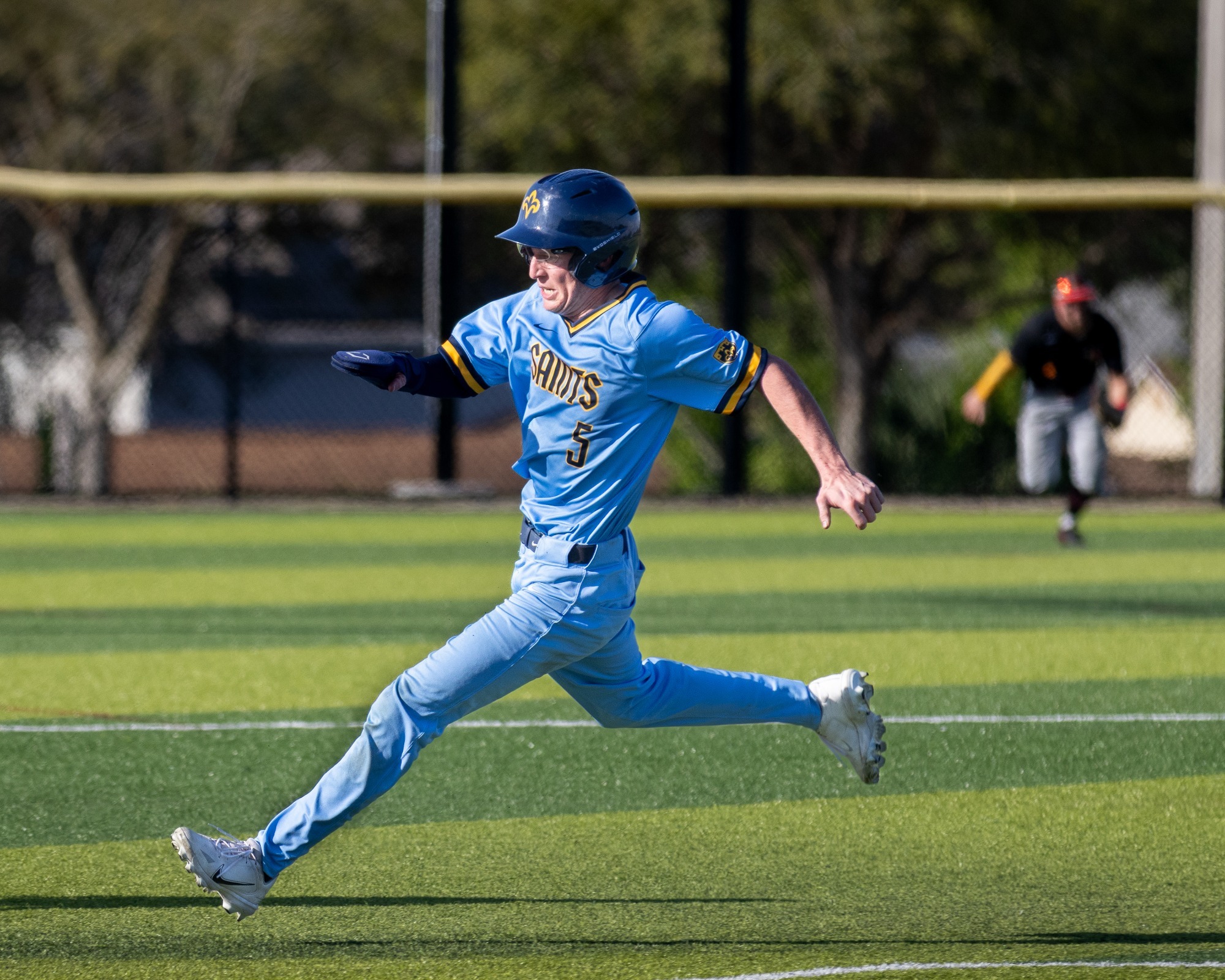 Tyler Tiedeman running