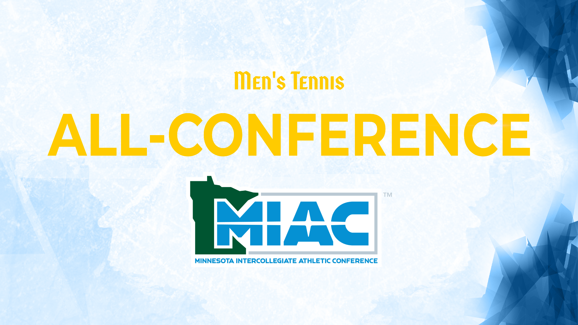 Men's Tennis All-Conference