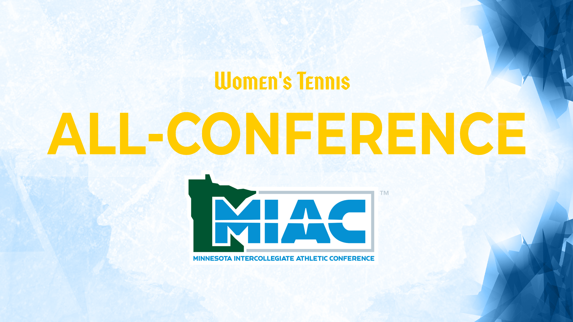 Women's Tennis All-Conference