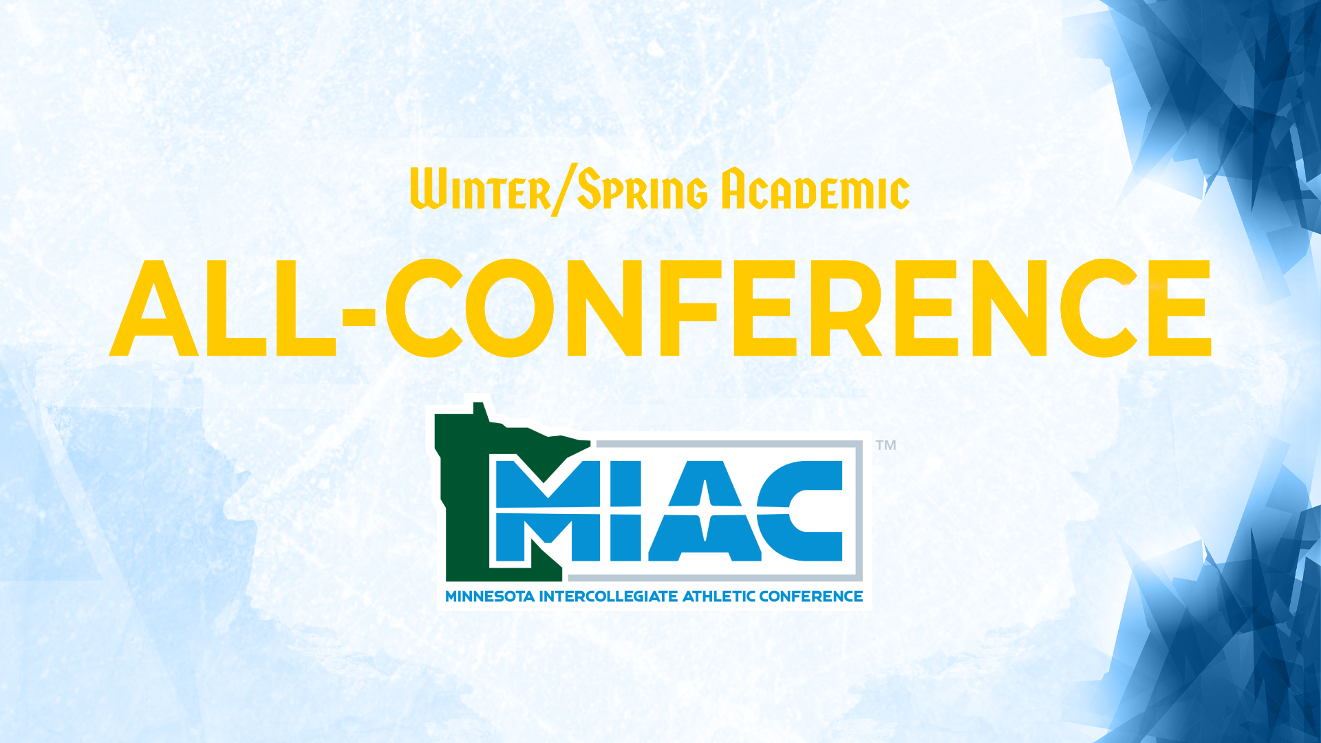 Winter/Spring MIAC Academic All-Conference