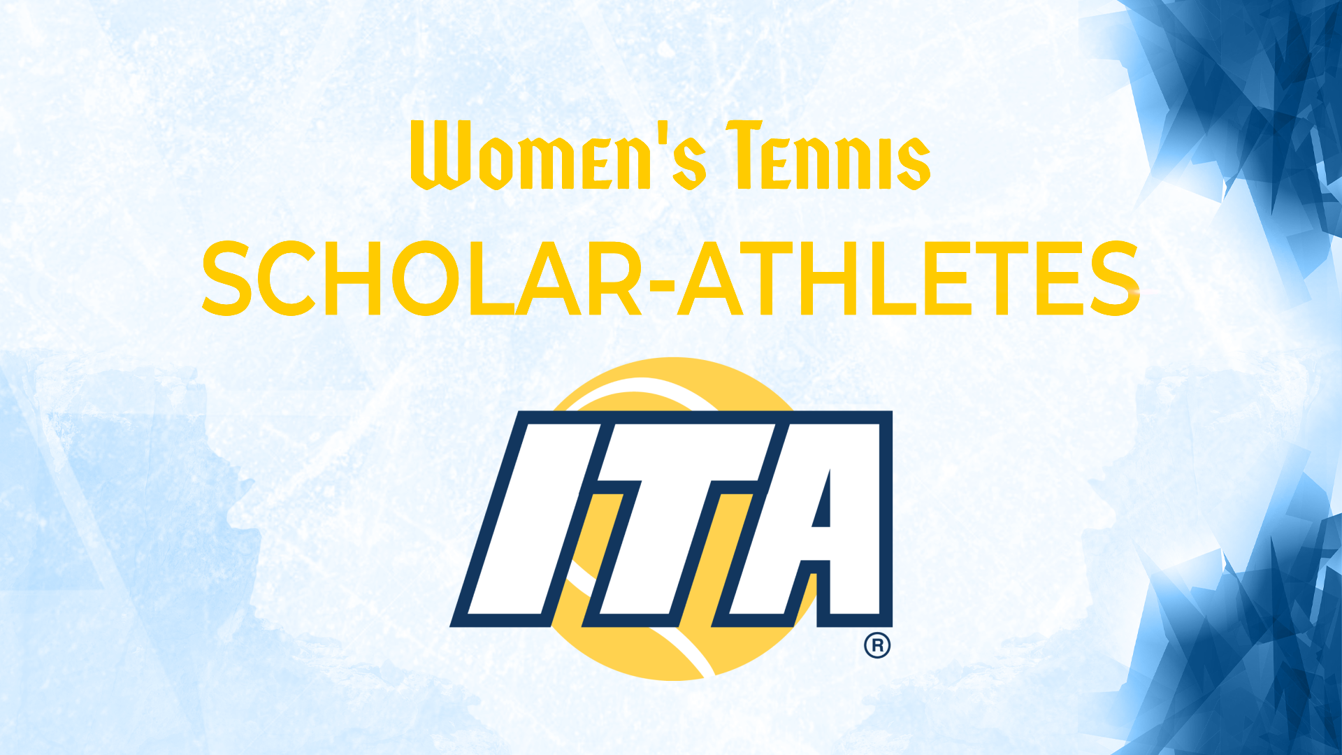 Women's ITA Academic