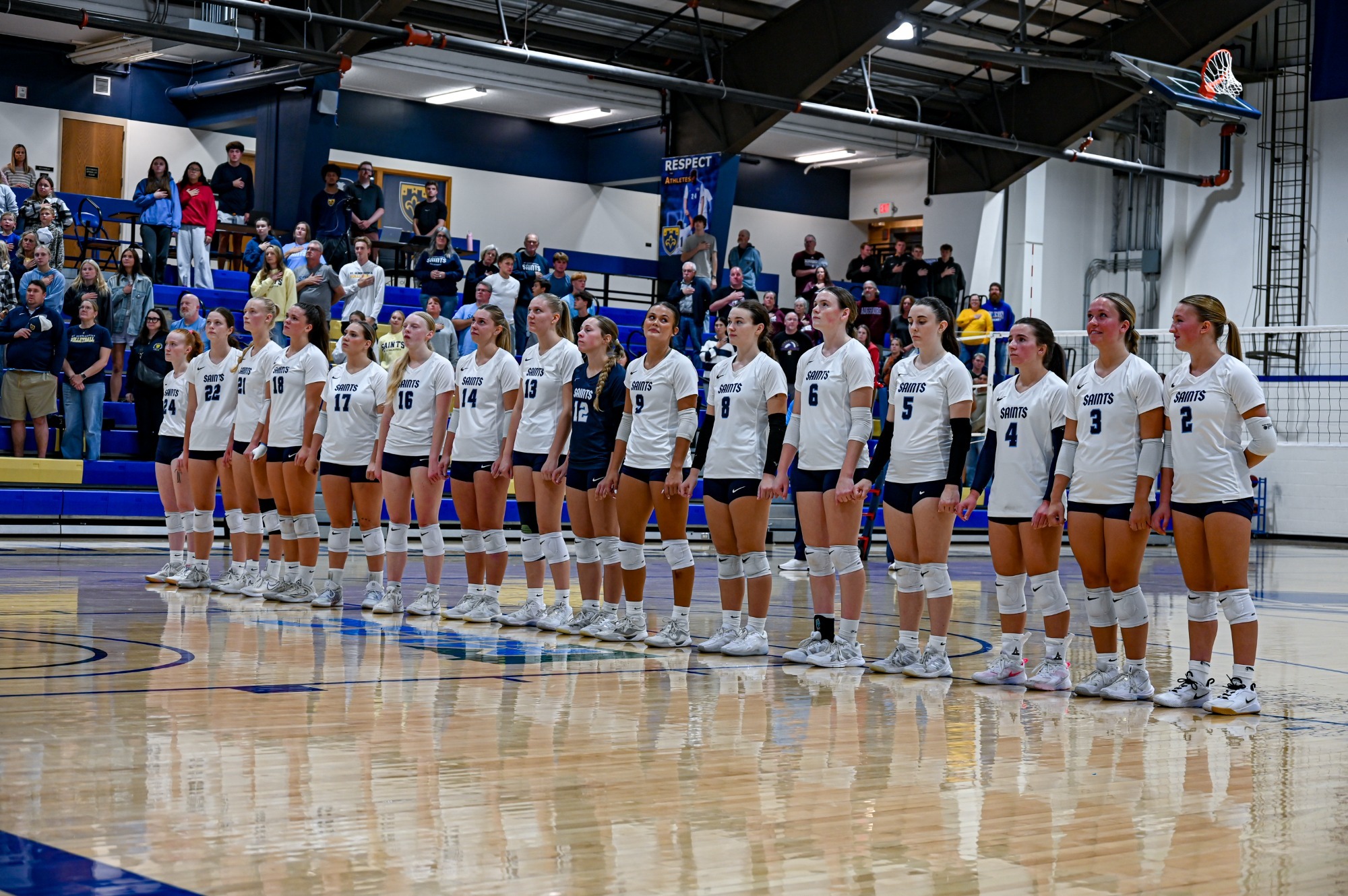 Volleyball starting lineups