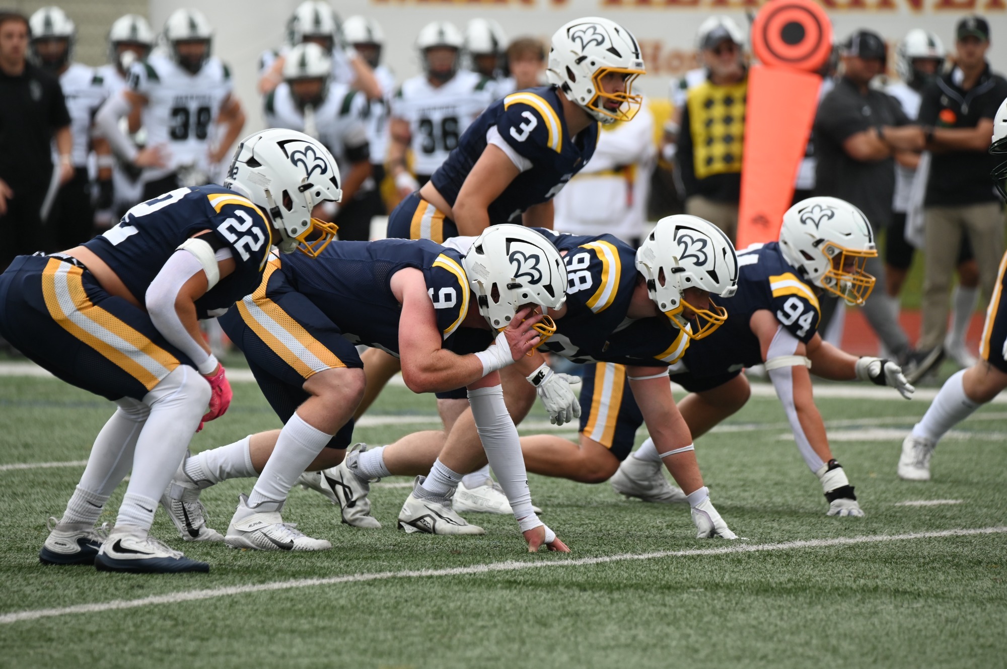 Saints defensive line