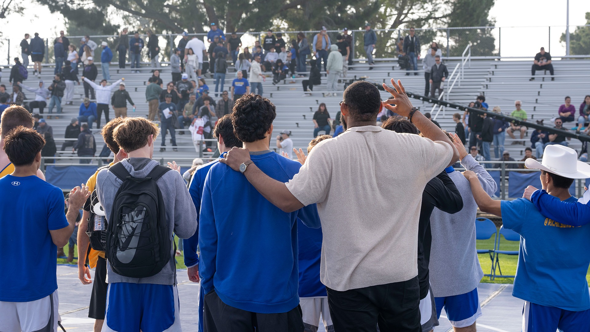 Wrestling win Feud on the field