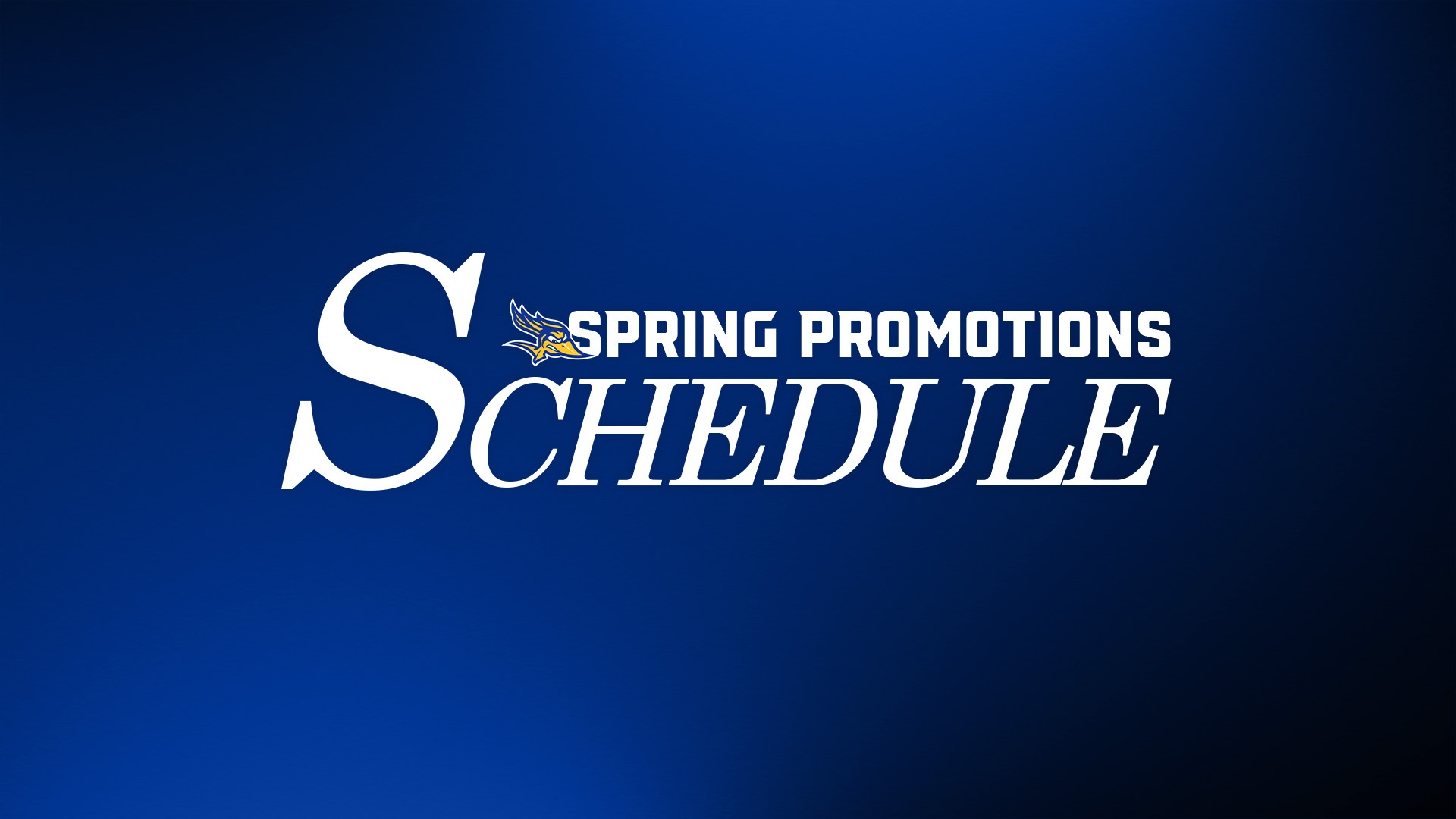 Spring Promotions Schedule