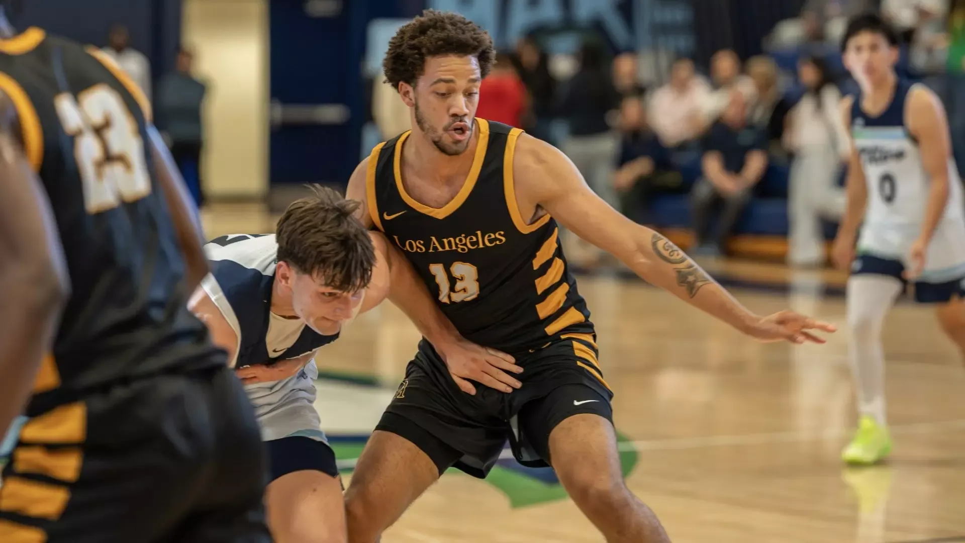 brase dottin makes a play against cal state monterey bay