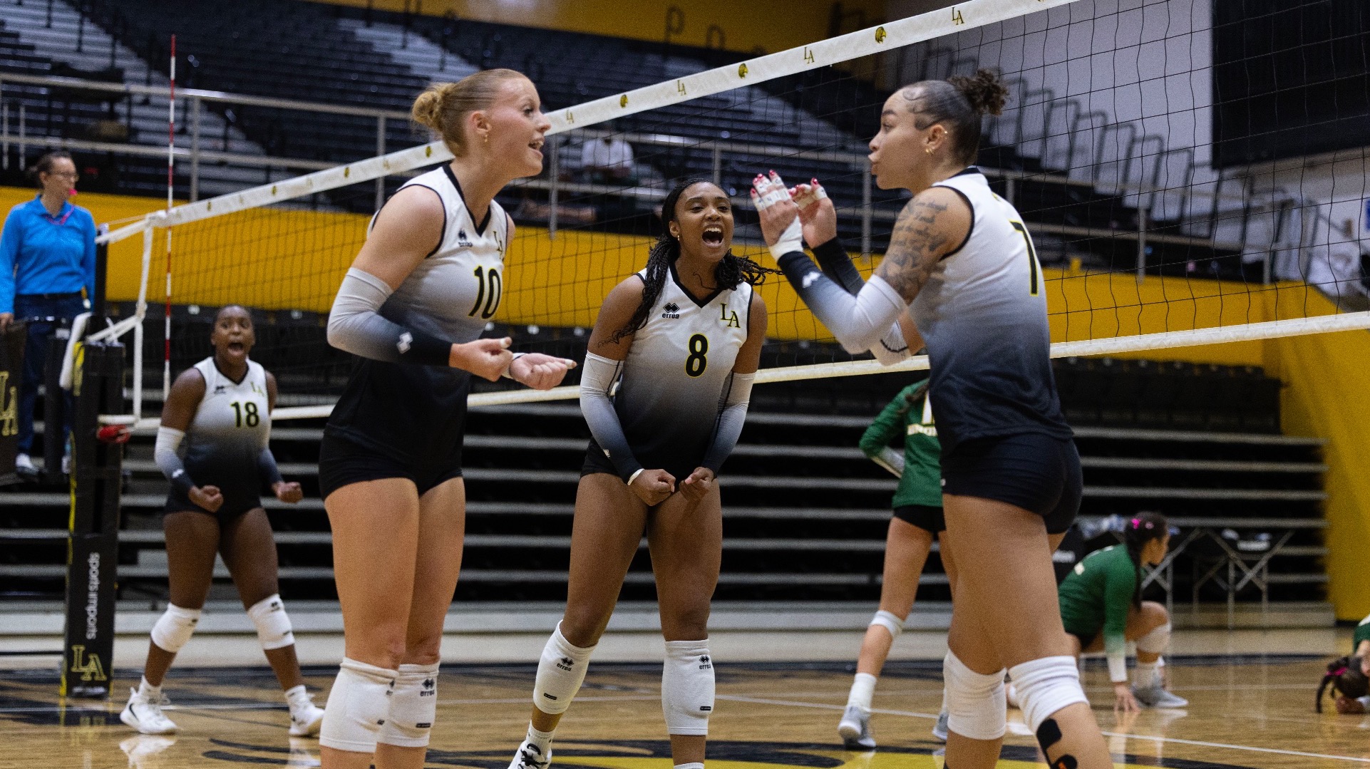 Women's Volleyball celebrates
