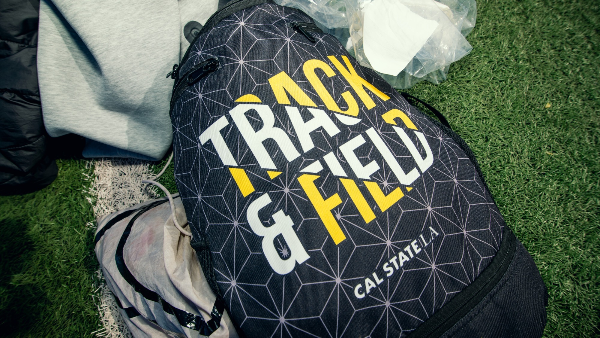 cal state la track and field backpack