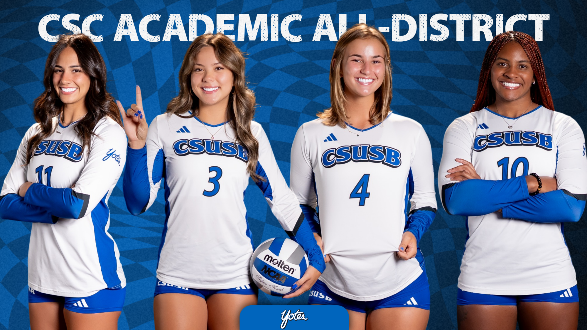 WVB CSC Academic All-District 2025