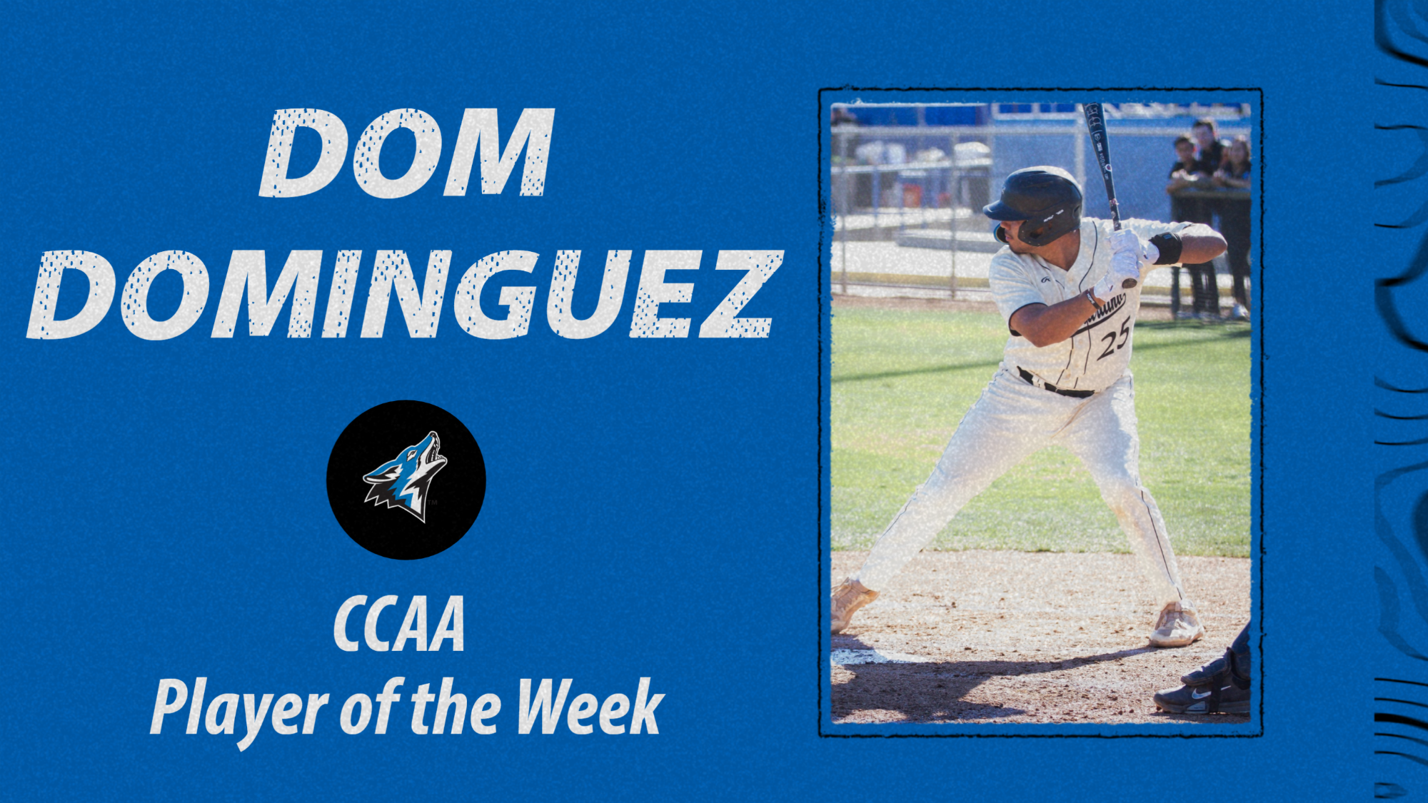Dom Dominguez POTW