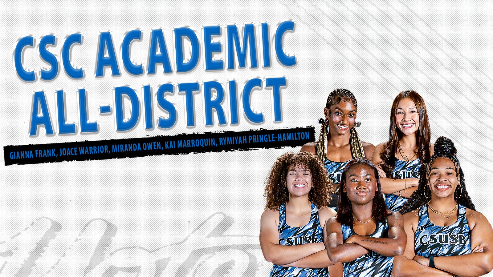 CSC Academic All District 2026 TF