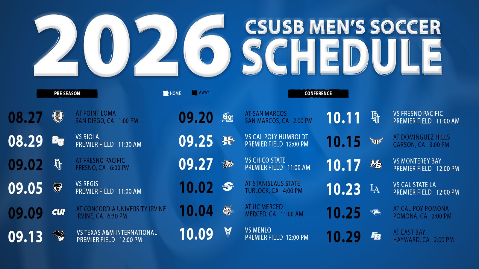 MSOC Schedule Release 2026