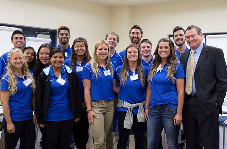 CSUSM SAAC with Chancellor White