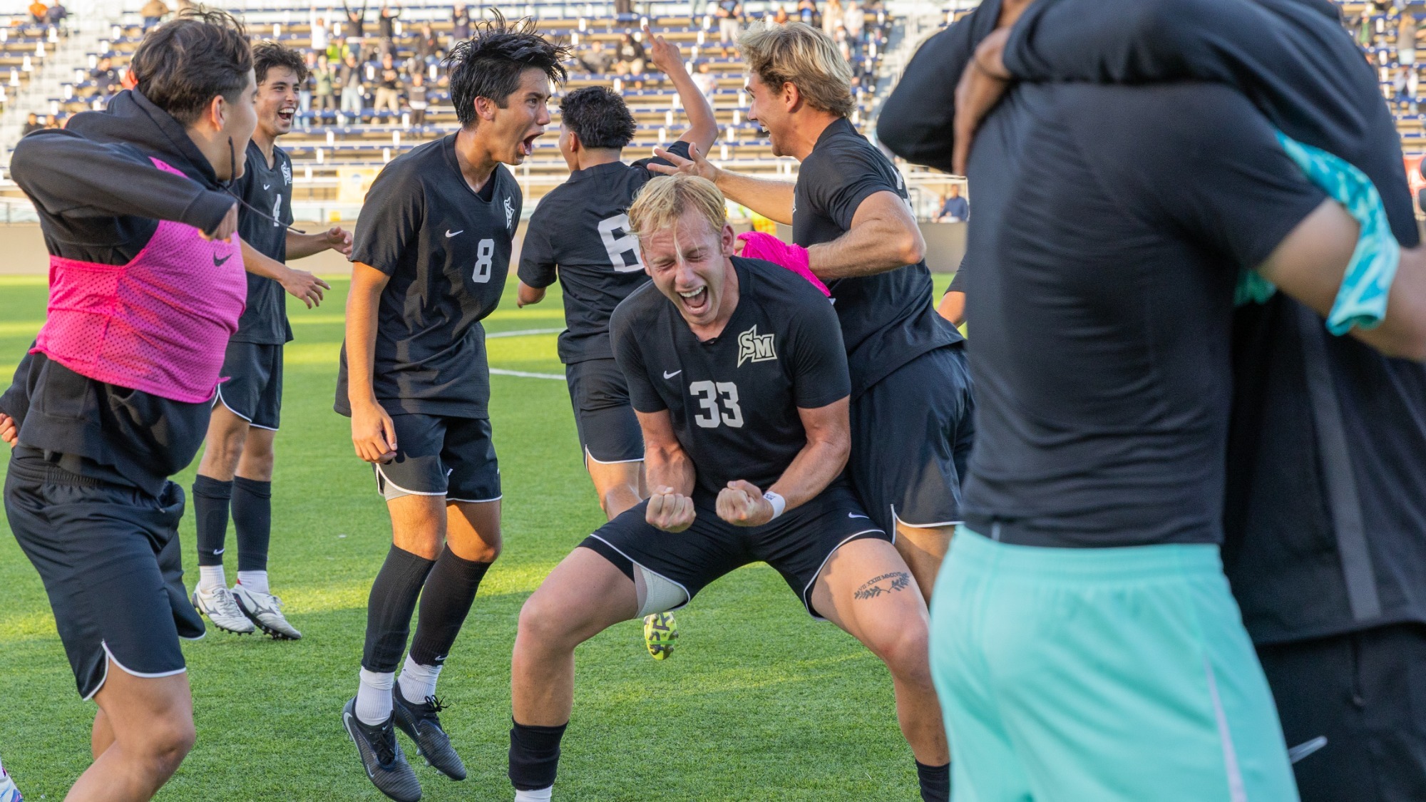 CCAA Men's Soccer Tournament (Game 4)11.14.2025Photo by: Katie Tozier