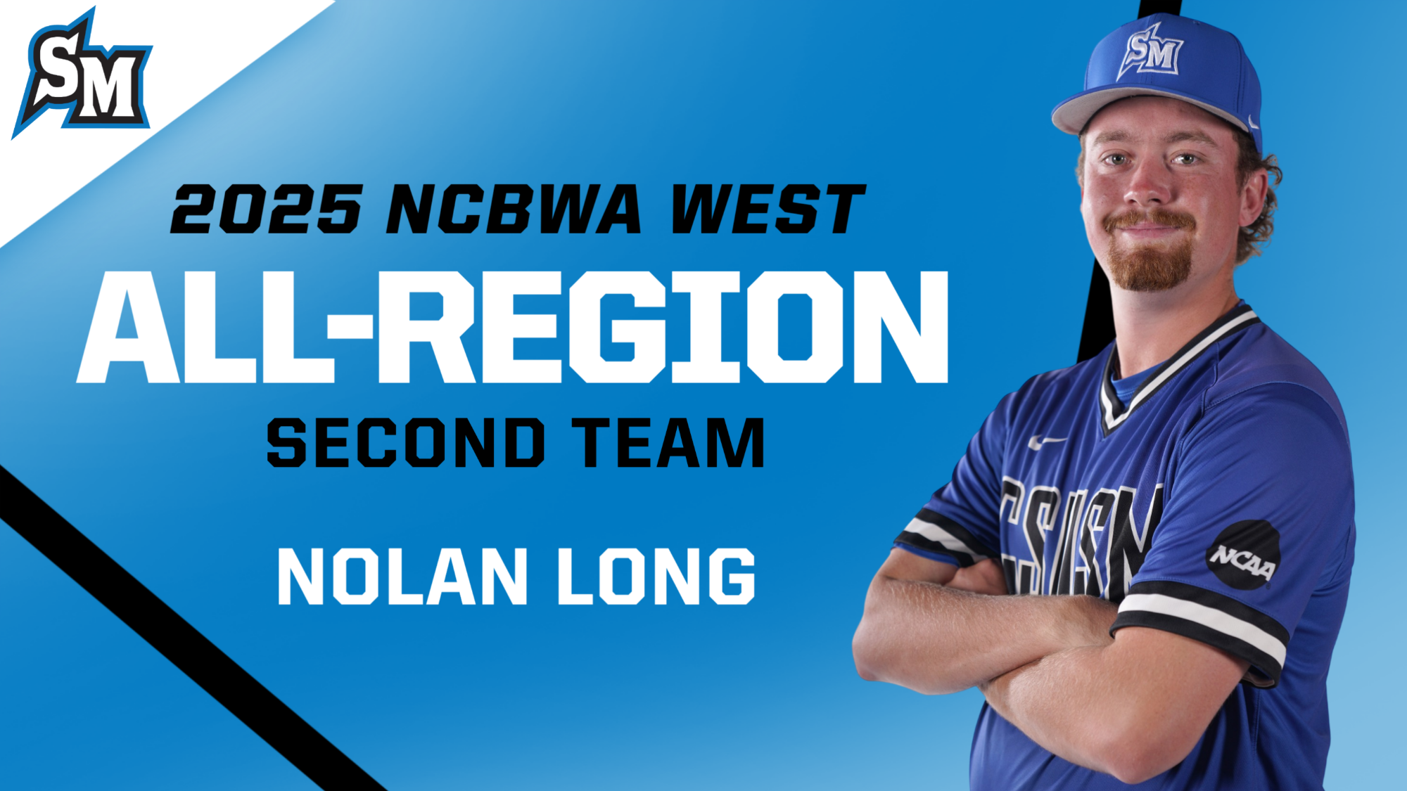 2025 NCBWA West All-Region Second Team - Nolan Long
