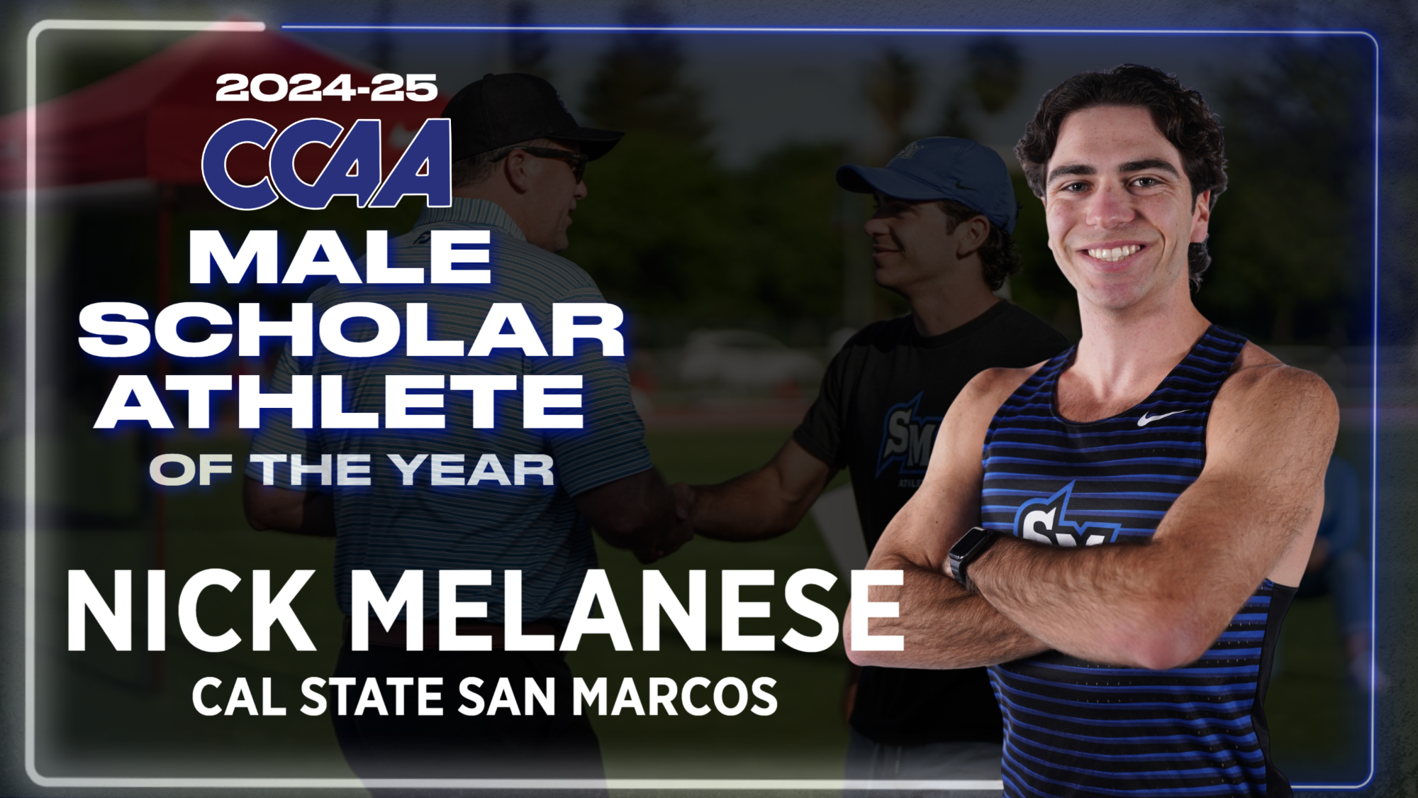 Nick Melanese - 2024-25 CCAA Male Scholar-Athlete of the Year