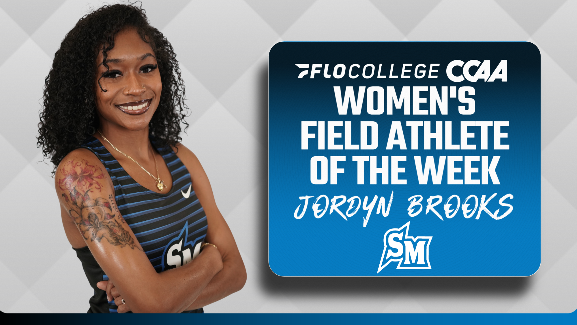 Jordyn Brooks - CCAA Field Athlete of the Week