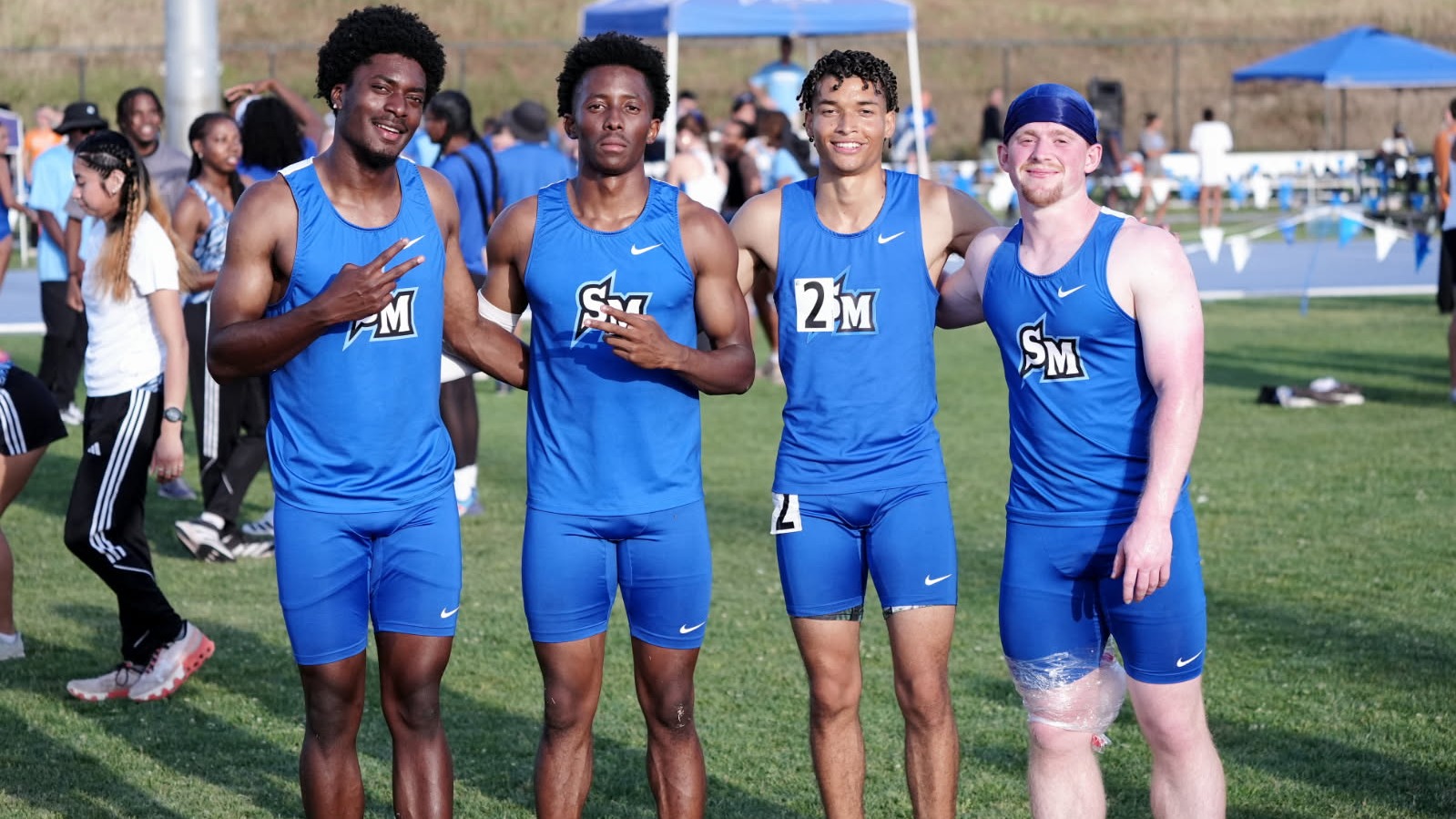 Isaac Brooks, Jason Wells, Logan Wilson, Adam Moe - CSUSM 4x400-meter Team