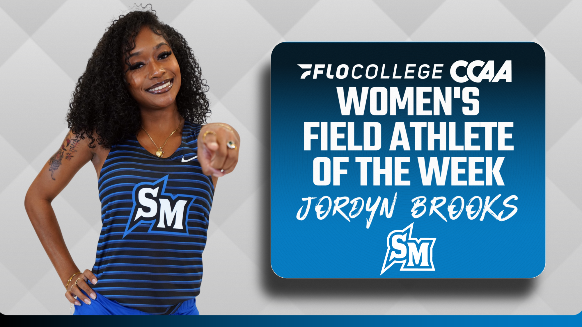 Jordyn Brooks - CCAA Women's Field Athlete of the Week