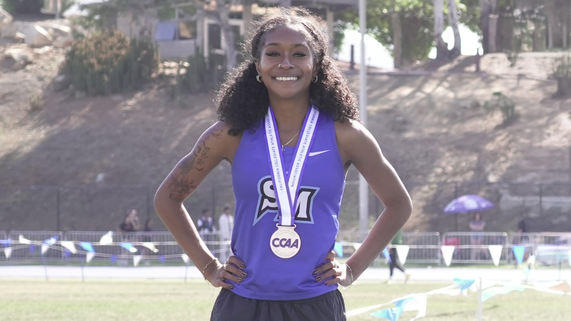 Jordyn Brooks - 2026 CCAA Triple Jump Silver Medalist