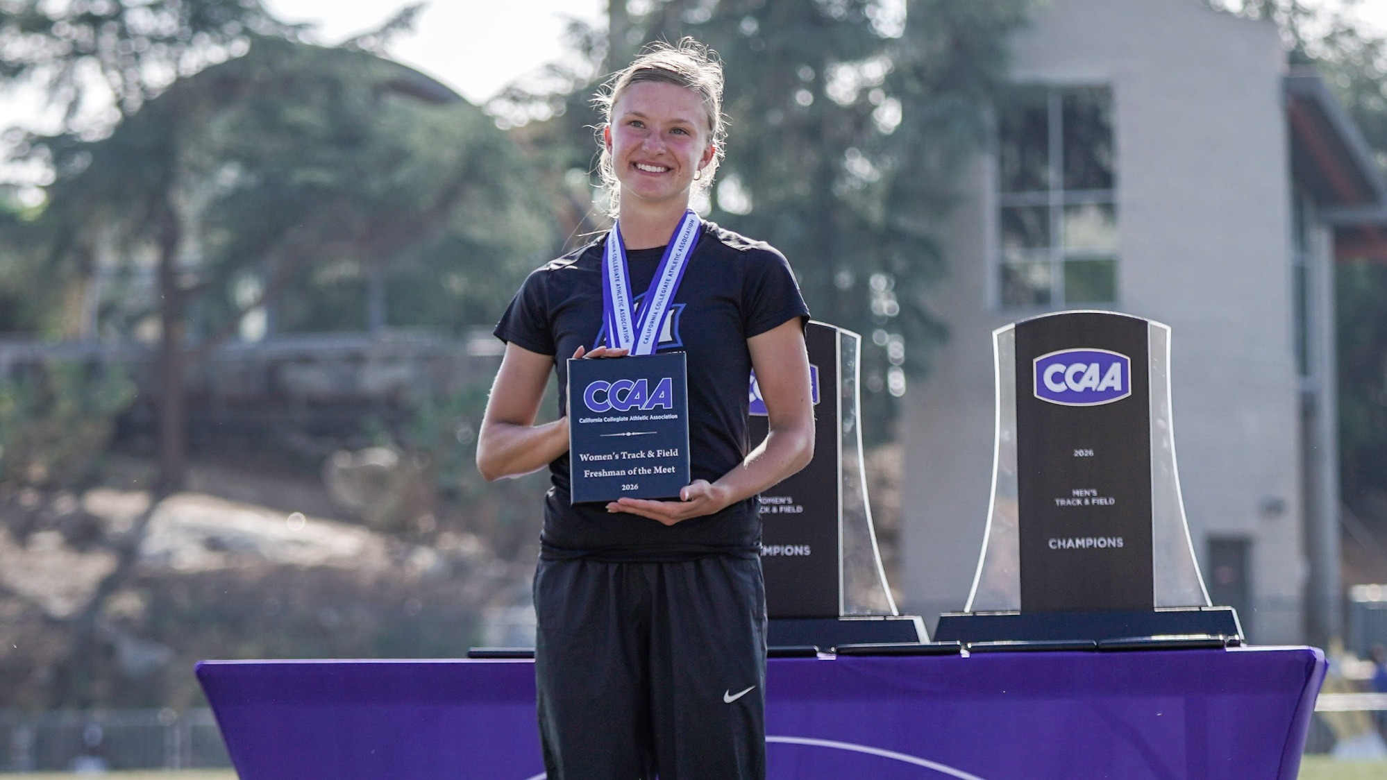 Nadia Miechowicz - 2026 CCAA Women's Track & Field Championships Freshman of the Meet