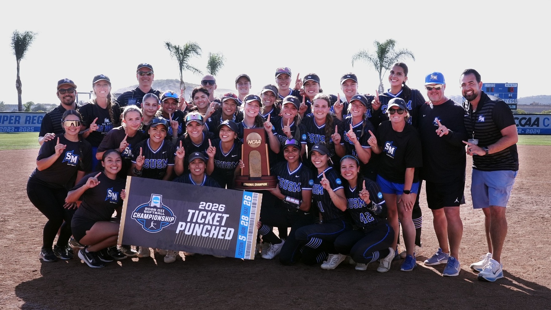 2026 West Regional Champions Softball