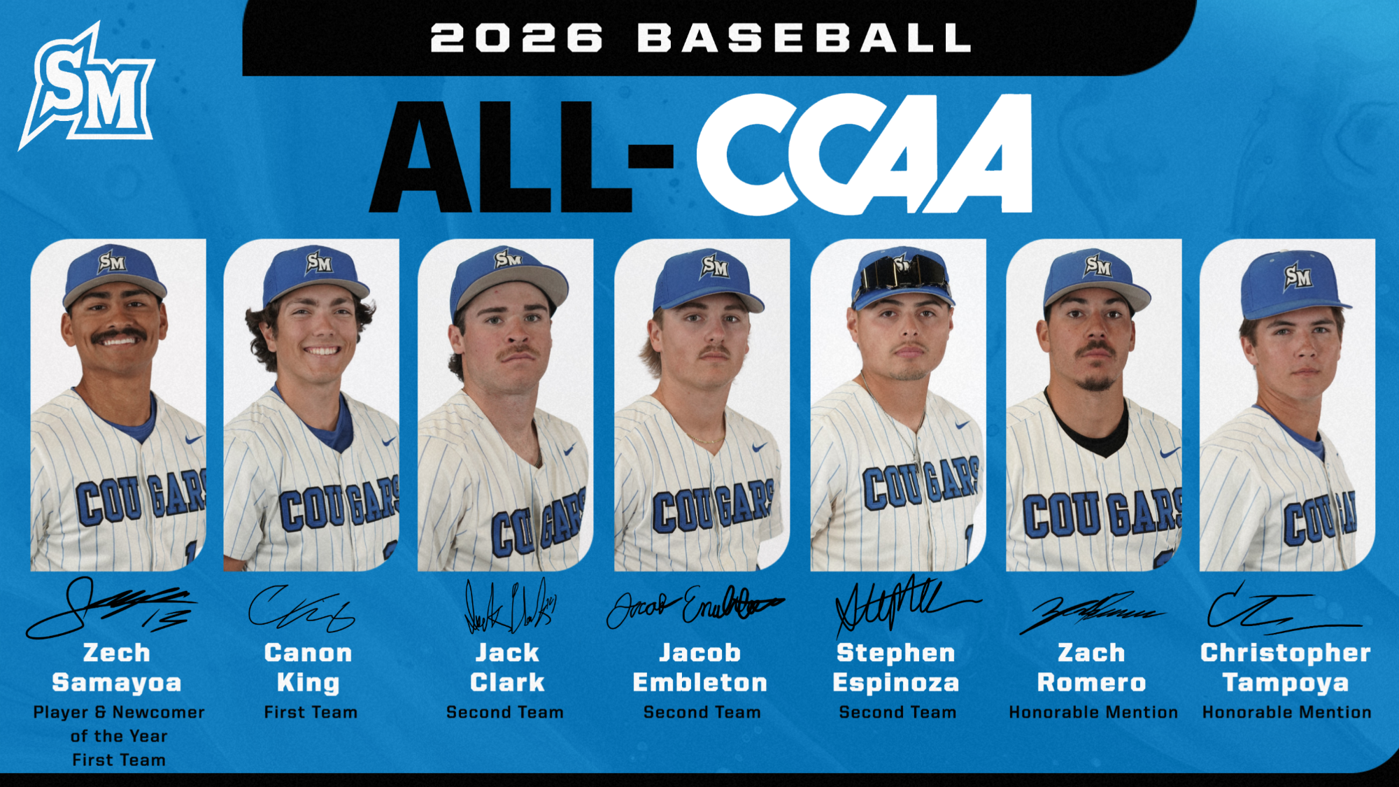 2026 Baseball All-CCAA Team