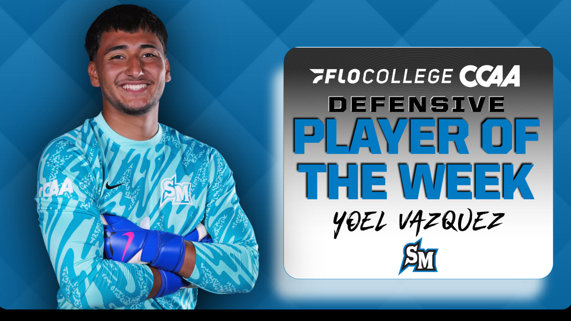 Yoel Vazquez - CCAA Defensive Player of the Week