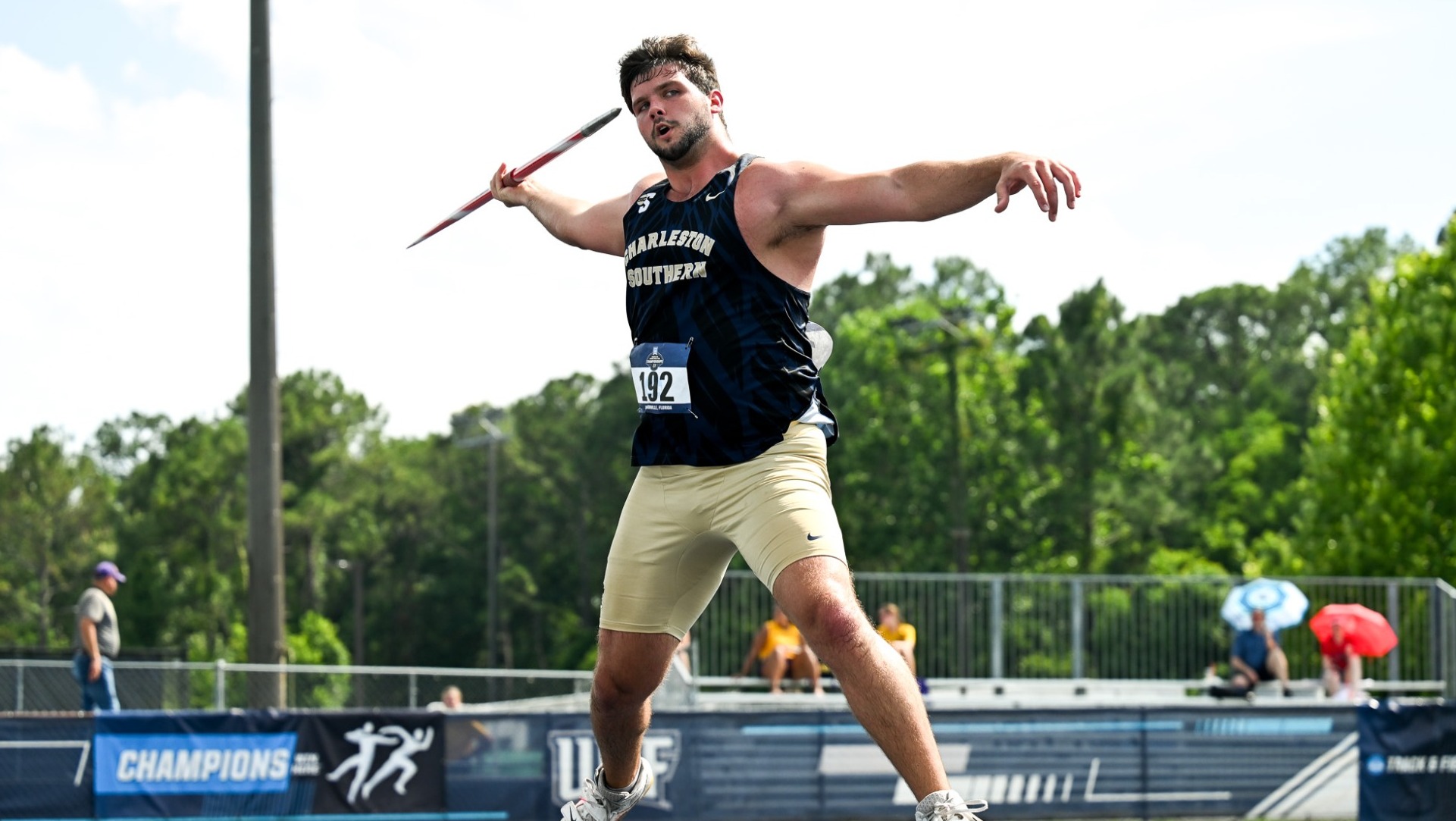 Aaron Pierce Javelin at NCAA Regionals