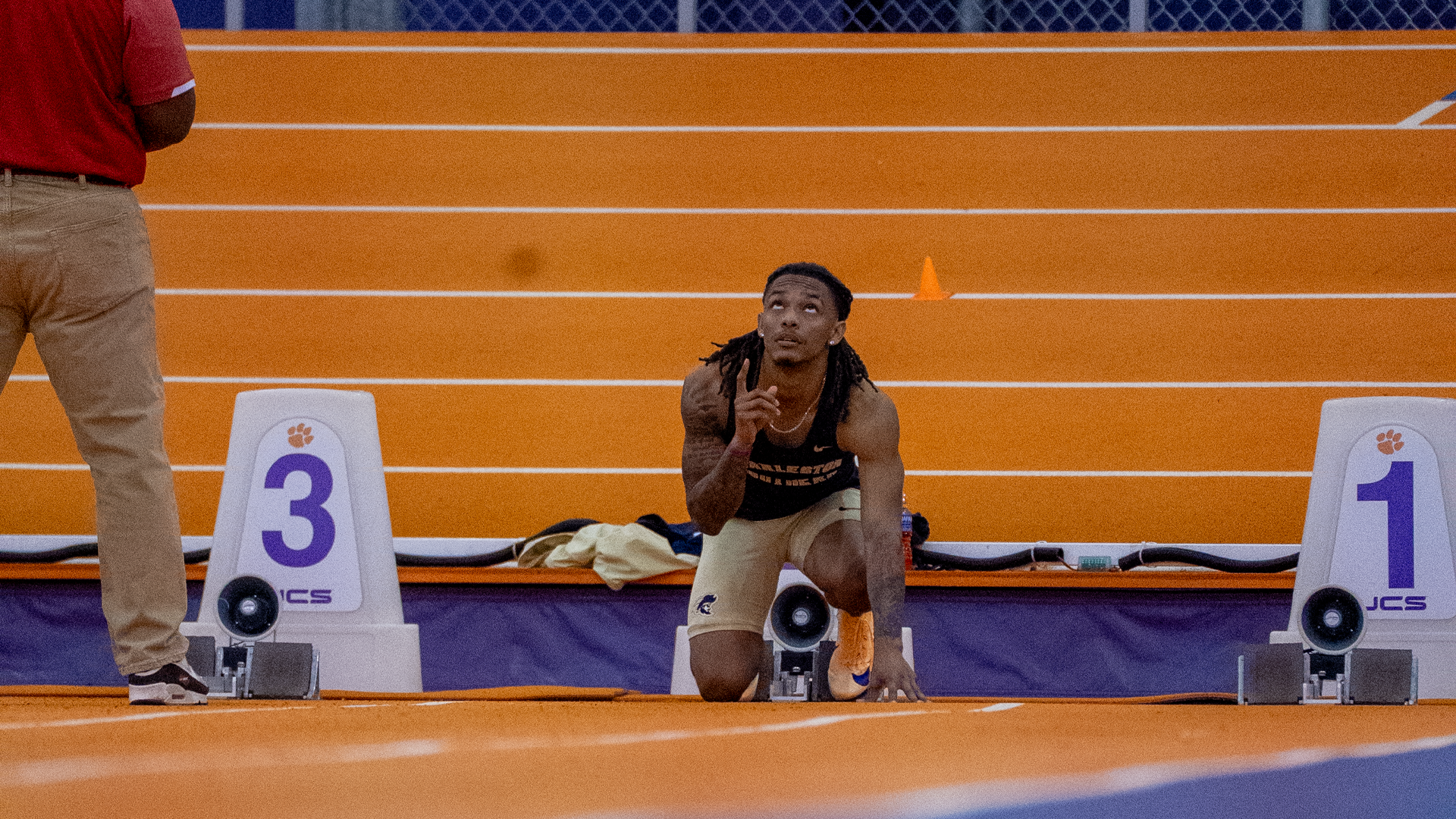 Laden Beckwith at Clemson 2026 Track