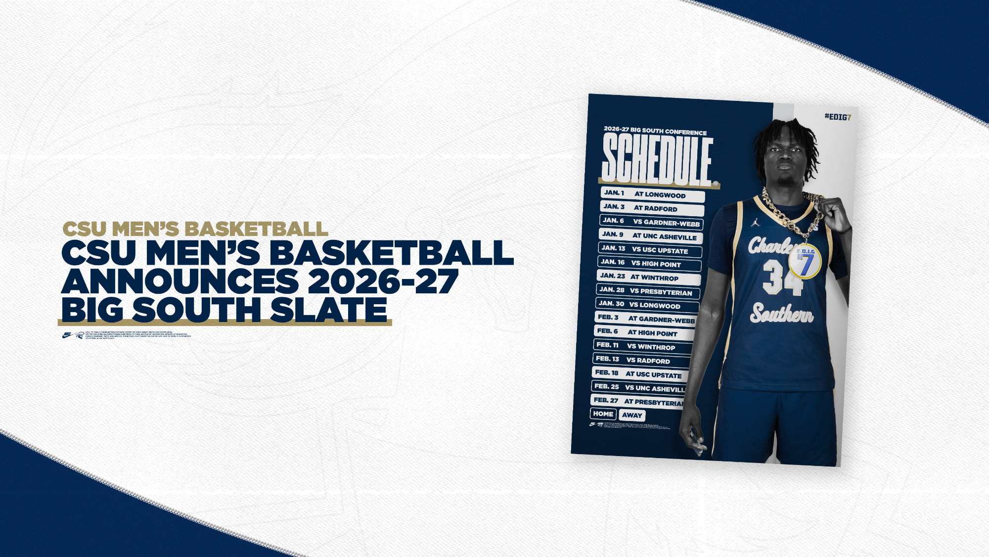 2027 CSU MBB BIG SOUTH SCHEDULE RELEASE