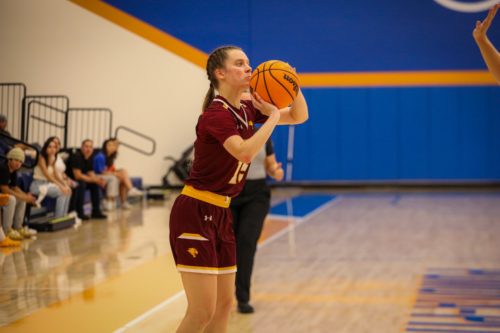 Women’s Basketball Secured Their First Conference Win Against Home Town