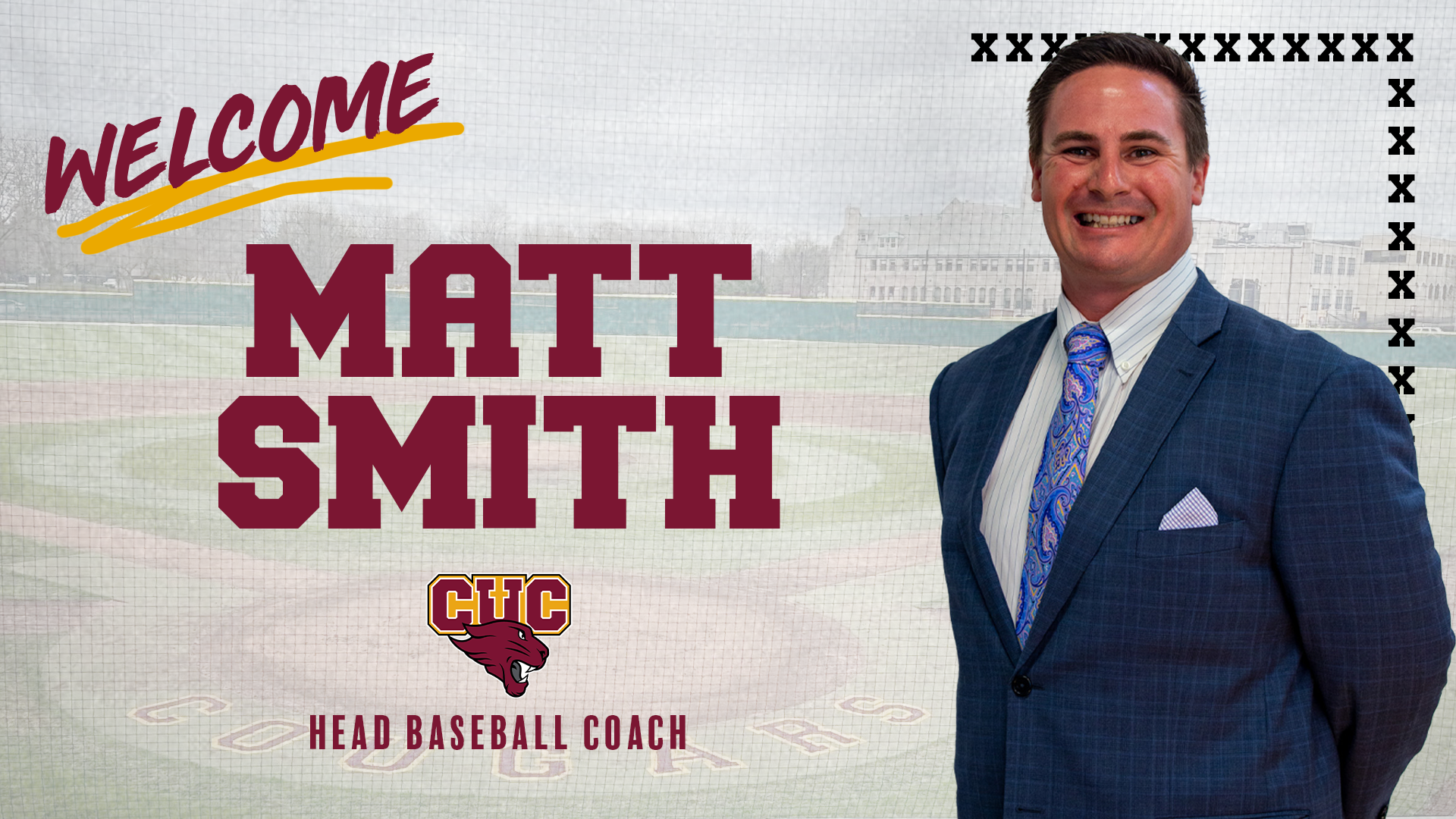 Matt Smith Hired as Head Baseball Coach