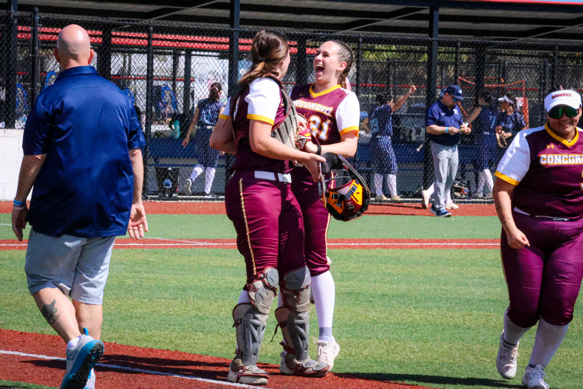 Morgan Houfek and Melisa Hadzic