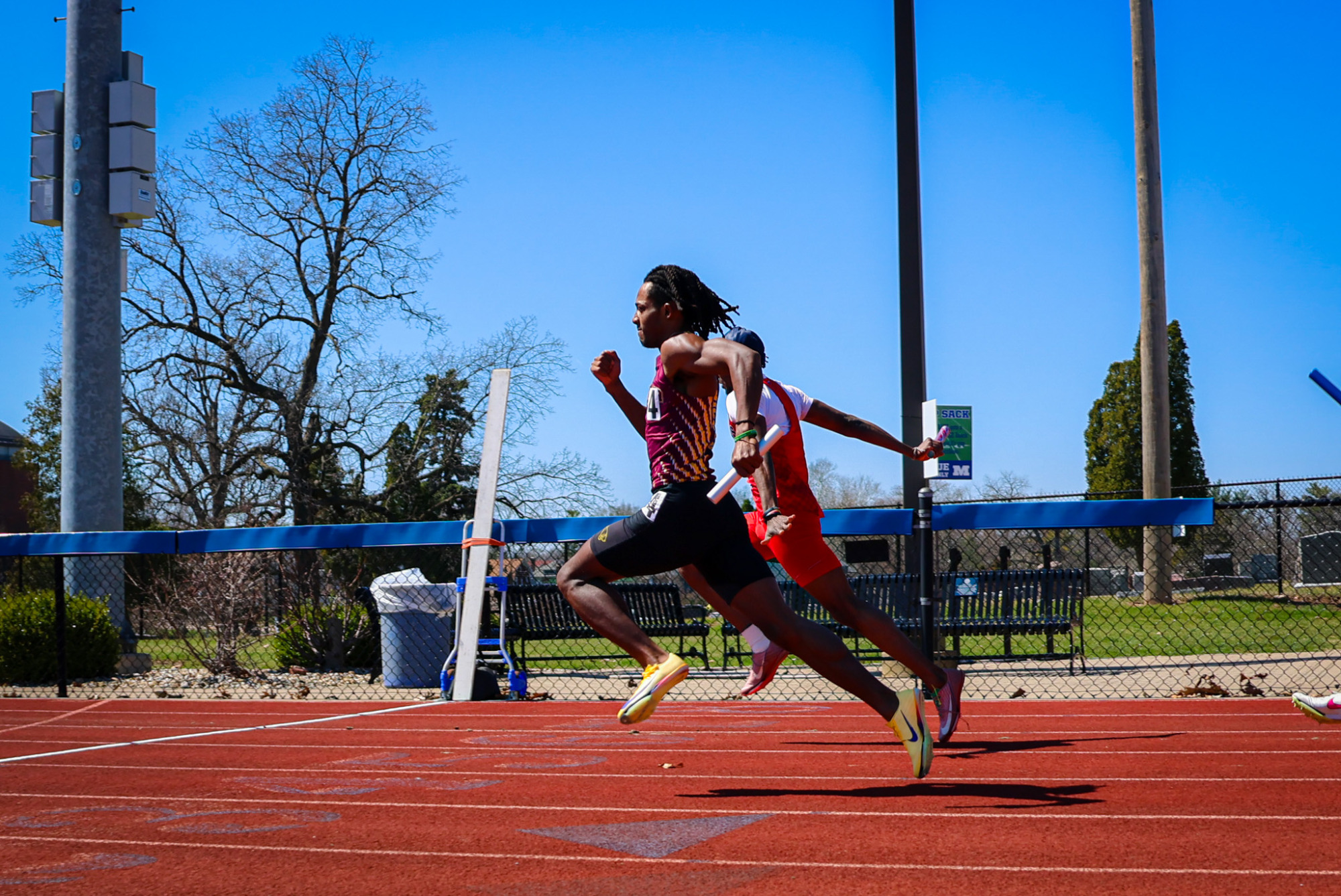 Track and Field at Big Blue Outdoor Meet