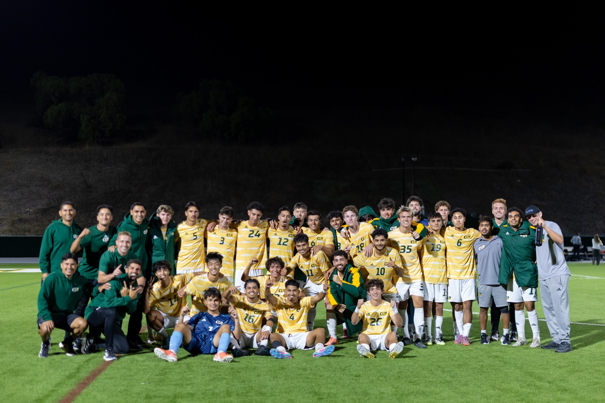 CUI MSOC Senior Day win 2025 over APU