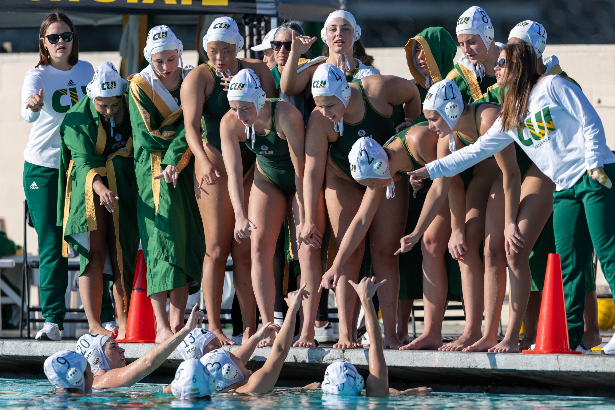 Women's Water Polo team picture