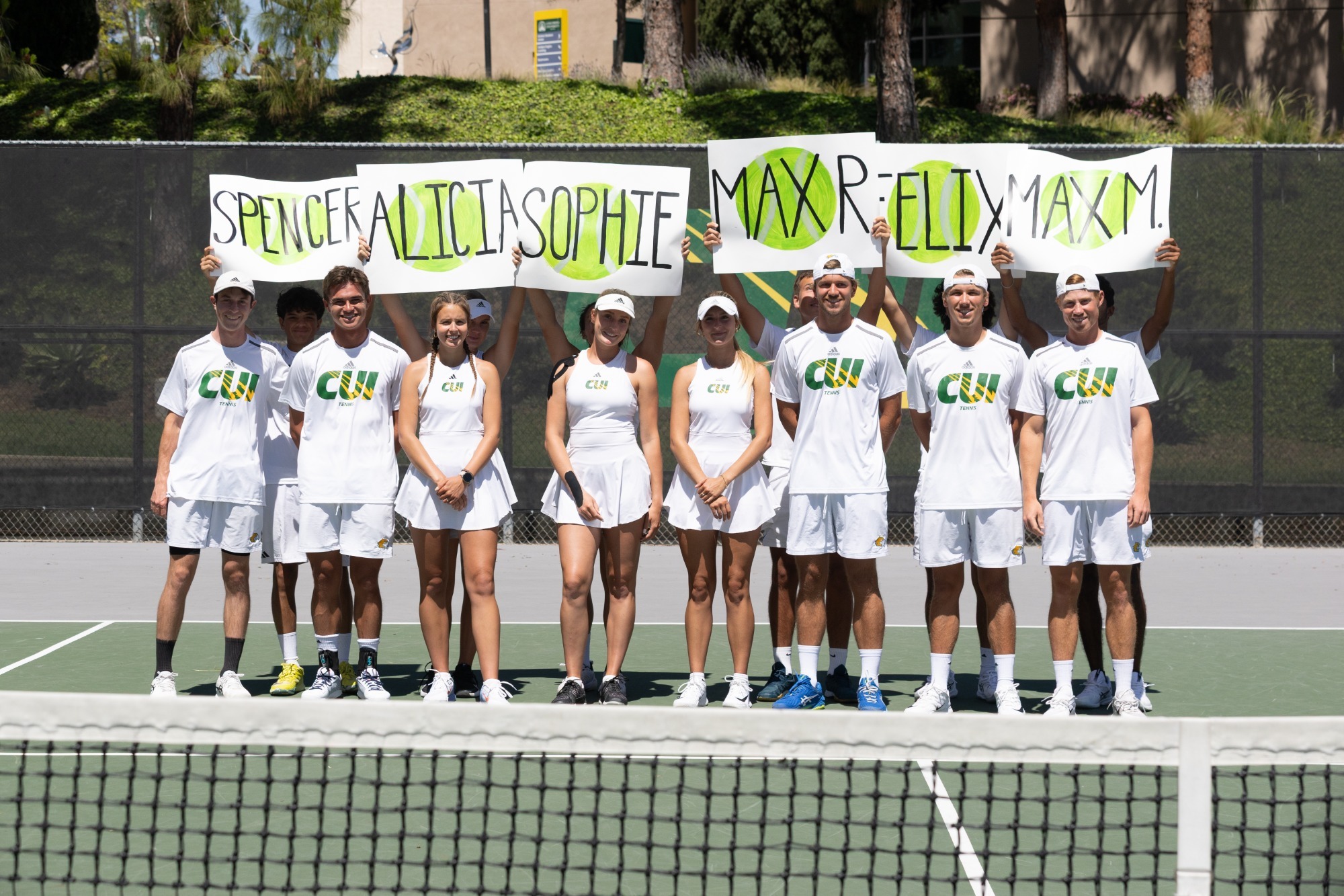 CUI Tennis Senior Day 2025